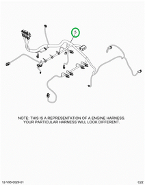 2515848C91 Harness, Master,  Harness Isb