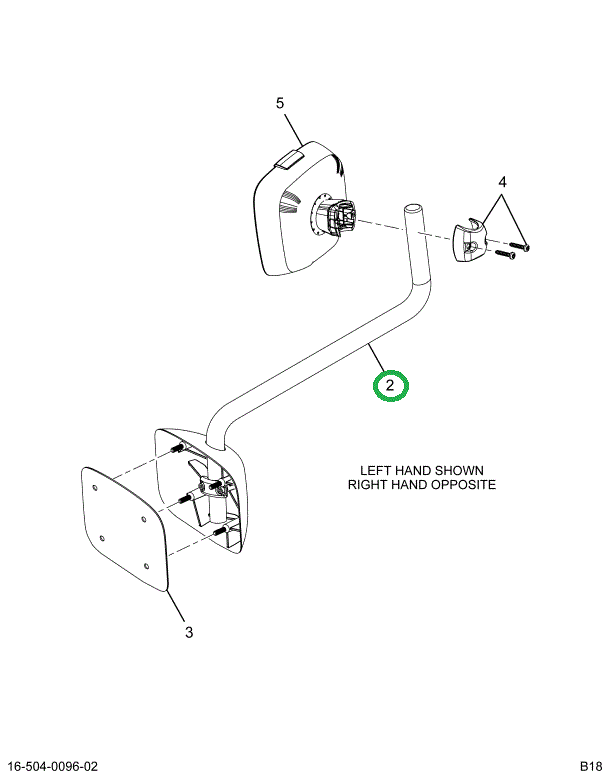 2515869C2 BRACKET ASSY, LH HOOD