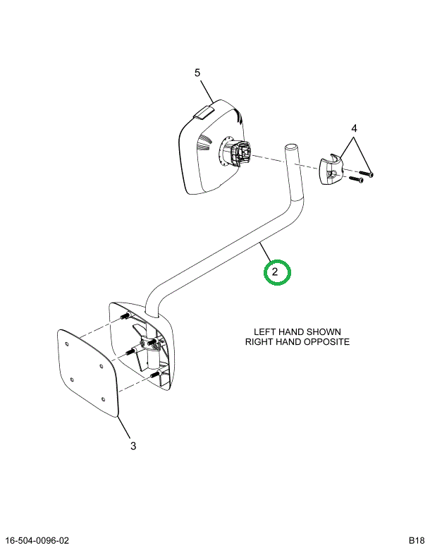 2515870C2 BRACKET ASSY, RH HOOD