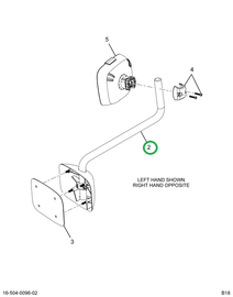 2515870C2 BRACKET ASSY, RH HOOD