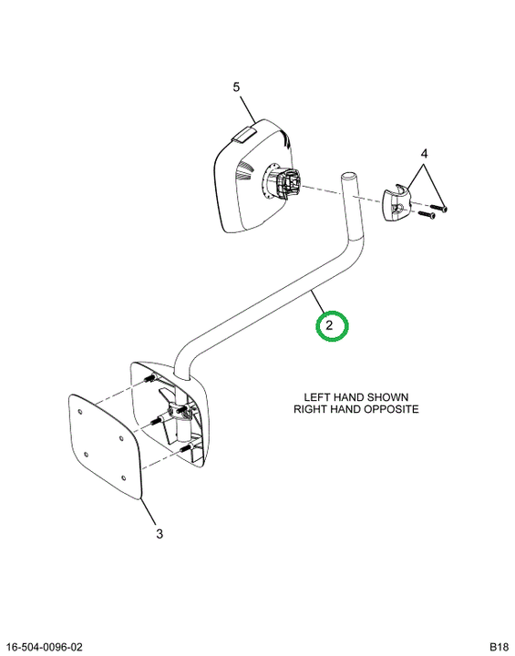 2515870C2 BRACKET ASSY, RH HOOD