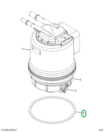 2515893C1 RING,O-RING- FILTER HOUSING, P