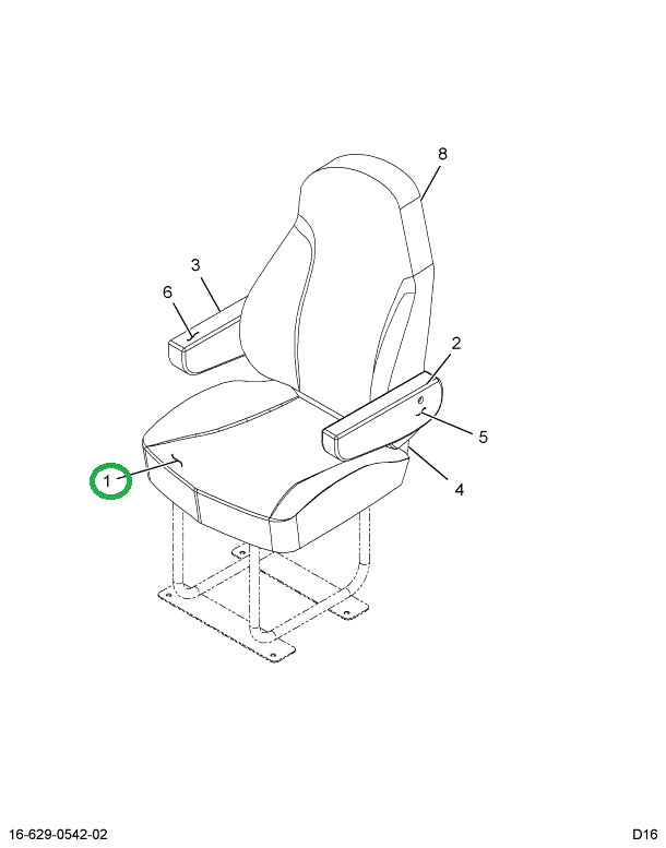 2515912C1 COVER,CUSHION COVER