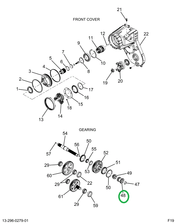2515922C1 CASE,CLUTCH COLLAR 3107-M-1443