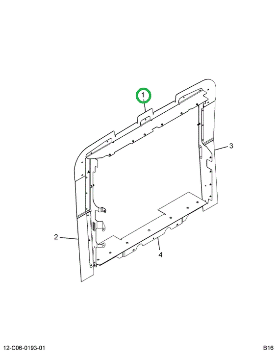 2515976C1 Seal, Recirculation, Radiator,