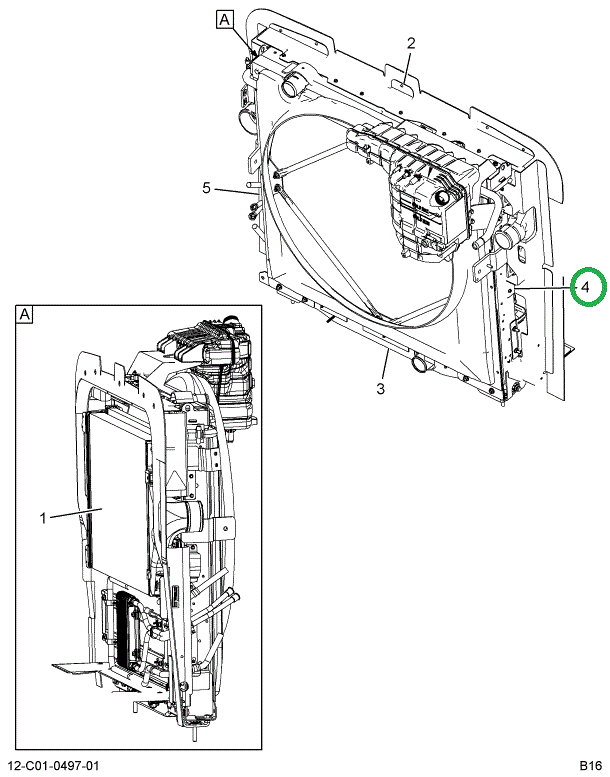 2516025C1 CHANNEL,SUPT. ASSY L H