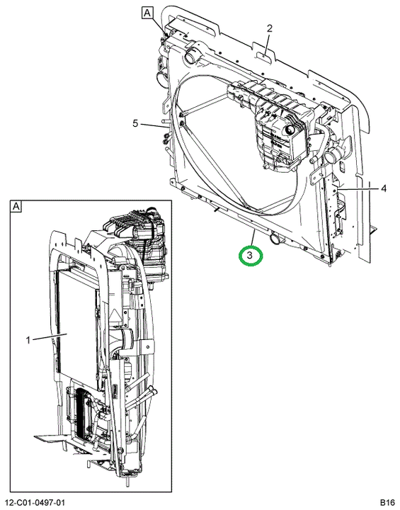2516049C1 Support, Assembly Bottom