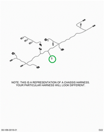 2516345C91 Harness, Master,  N13 Forward,