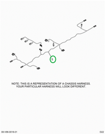 2516346C91 Harness, Master,  N13 Forward,