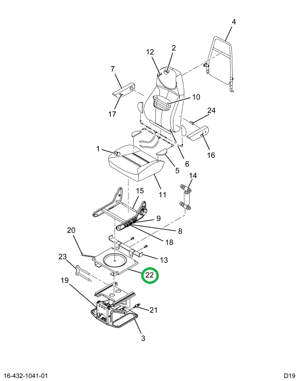 2516444C91 TRACK KIT