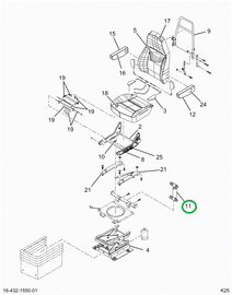 2516484C1 ABSORBER,ADJUSTABLE SHOCK CONT
