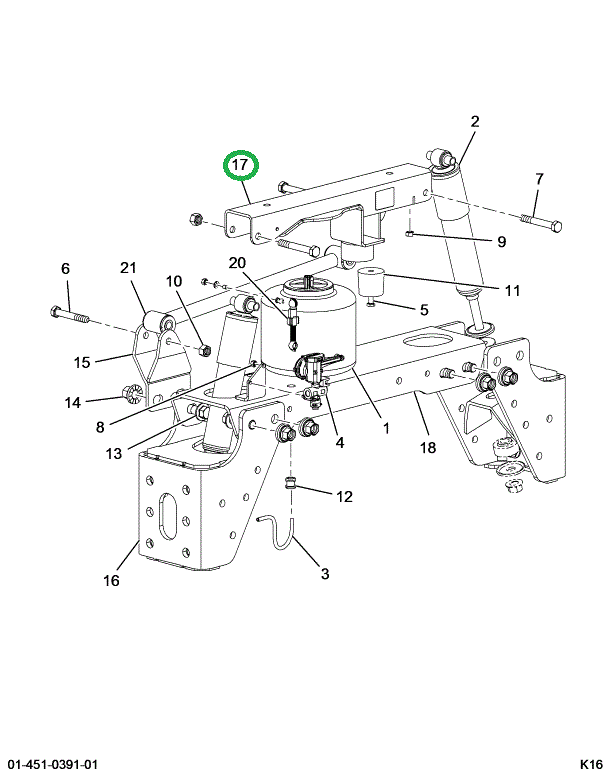 2516485C1 BRACKET, MOUNT CAB