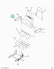 2516615C1 COVER, ARMREST RH