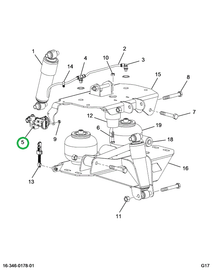 2516633C1 VALVE, HEIGHT CONTROL