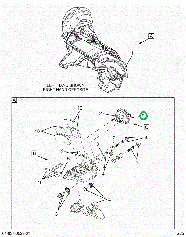 2516649C91 Air Chamber Left Hand