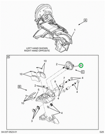 2516649C91 Air Chamber Left Hand