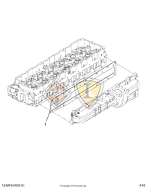 2516692C91 HEAD,KIT, CYLINDER HD SEALS AN