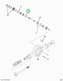 2516729C91 BEARING,CUP, BEARING, CARRIER