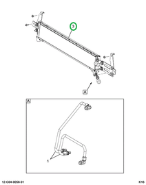 2516760C1 COOLER,FUEL COOLER ASSY