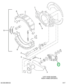 2516780C91 ADJUSTER,SLACK ADJUSTER LEFT H