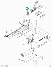 2516825C92 DUCT, ASSEMBLY SERVICE