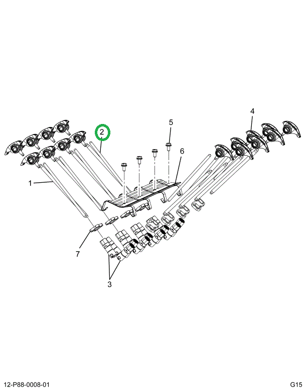2517025C1 ROD, VALVE PUSH INTAKE