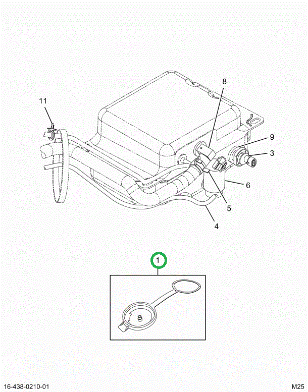 2517072C1 CAP, SEAL