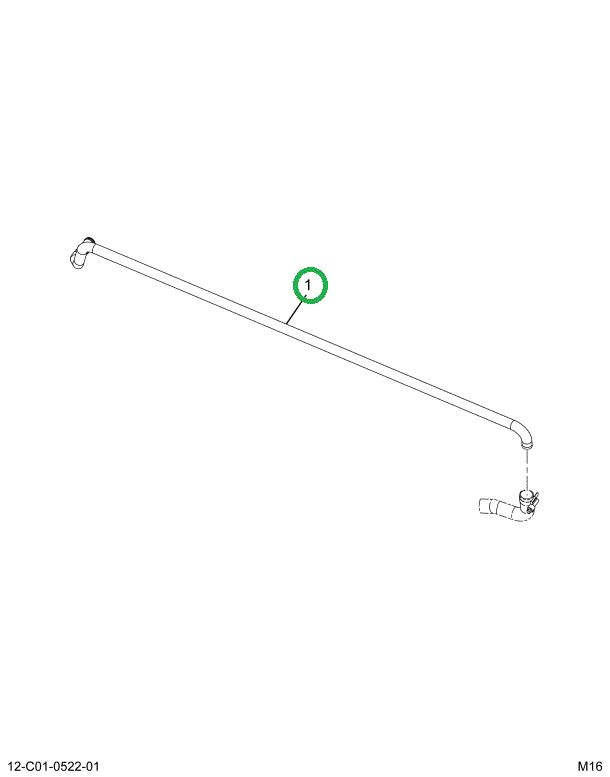 2517299C1 Tube, Hose Connector