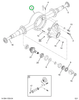 2517324C91 Housing, Axle, Rear/rear, Dana