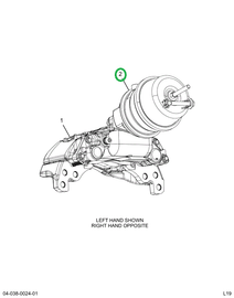 2517355C91 CHAMBER, TYPE 20 RIGHT HAND