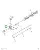 2517414C91 Knuckle, Steering Assembly Lef