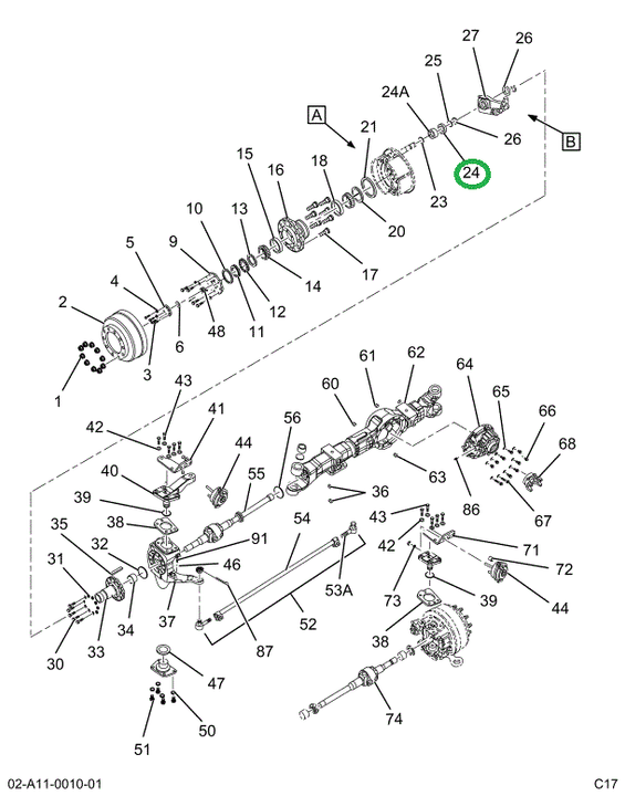2517417C91 BUSHING