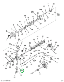 2517544C91 BEARING, THRUST