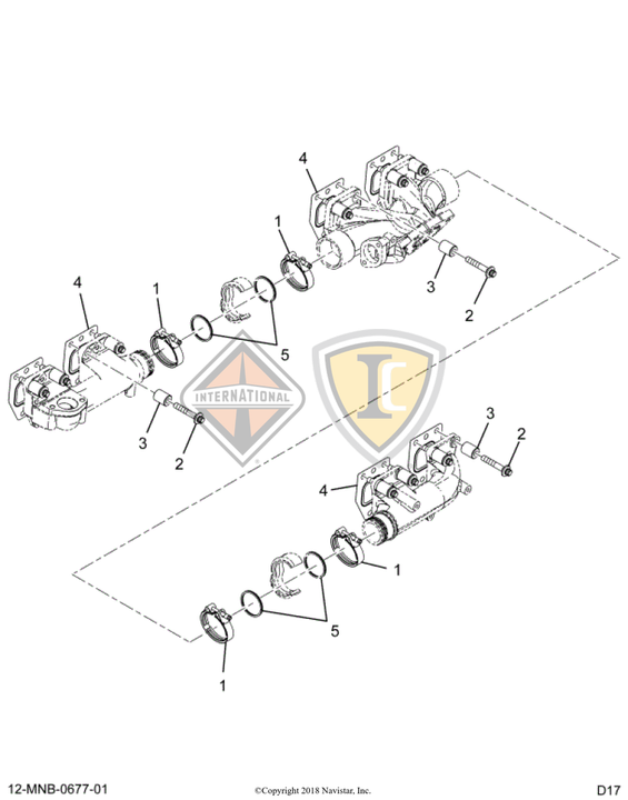 2517621C91 MANIFOLD,KIT, EXHAUST MANIFOLD