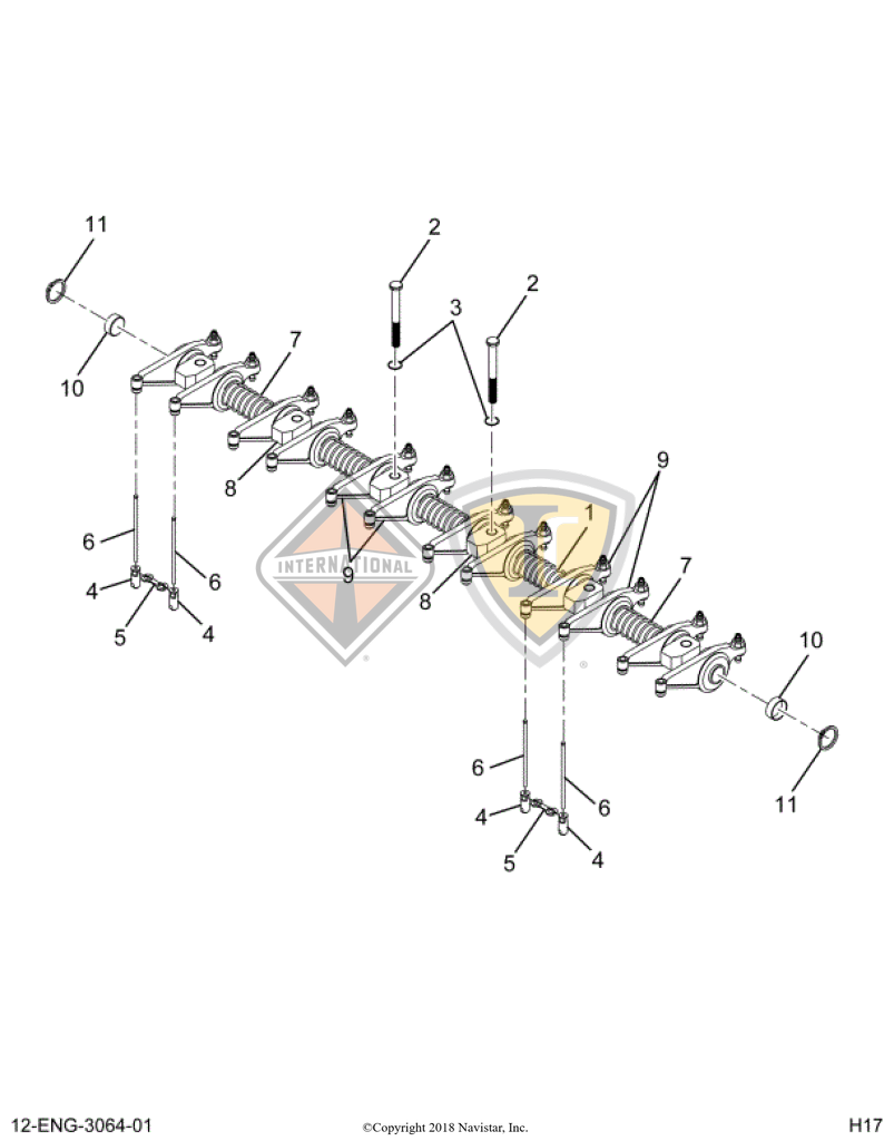 2517659C91 ARM,KIT, LARGE GEOMETRY ROCKER