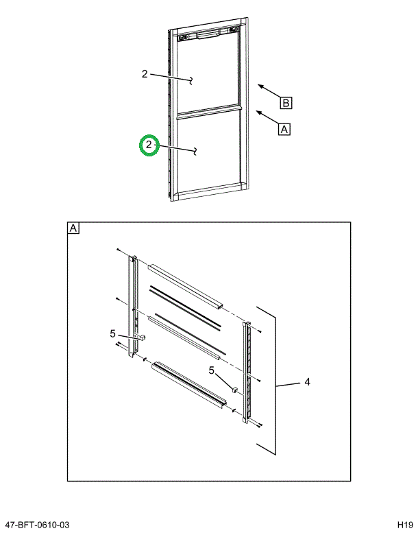2517756C91 Glass Kit 13.75 Inch Temper Da