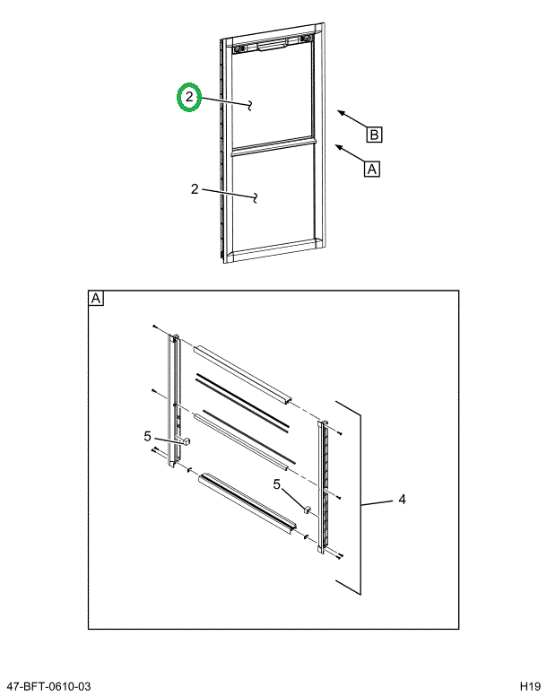 2517760C91 Glass Kit 16.25 Inch Temper Cl