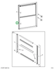 2517765C91 GLASS KIT 34.25 INCH TEMPER CL