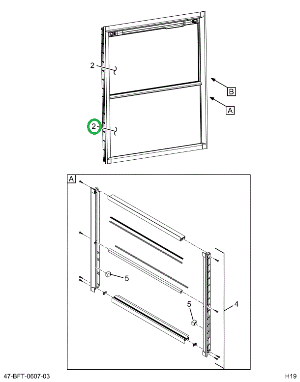 2517765C91 GLASS KIT 34.25 INCH TEMPER CL
