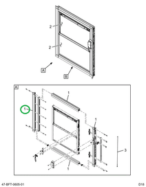 2517770C91 FRAME,KIT, KICK OUT EXTERNAL F