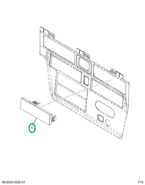 2517885C1 PANEL,3 SWITCH CUT OUT USB AND