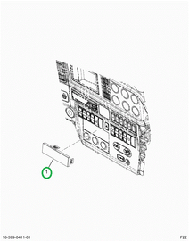 2517887C1 PANEL,WINCH BRAKE CUT OUT