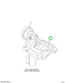 2518140C91 CAP, RADIAL CAP