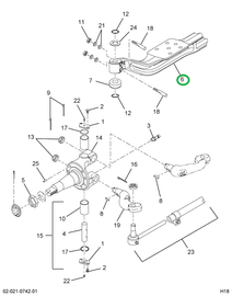 2518175C91 BEAM,I BEAM FRTONT AXLE