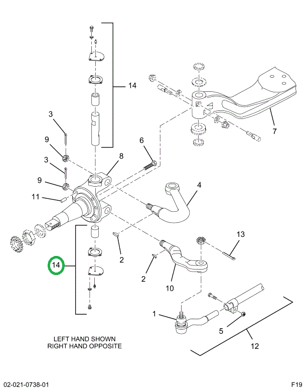 2518199C91 King Pin Kit