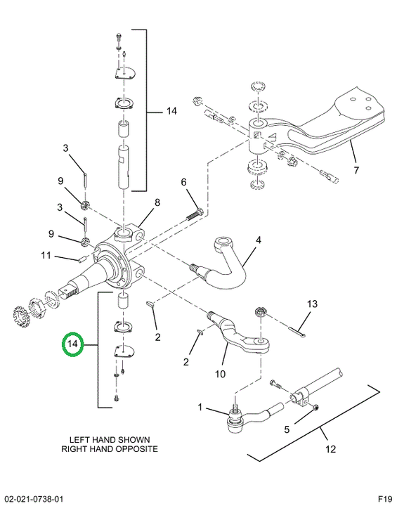 2518199C91 King Pin Kit