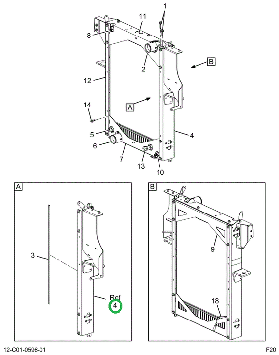 2518501C92 CHANNEL, DRIVER SIDE