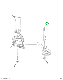 2518613C1 STUD, OIL PUMP