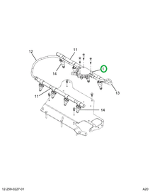 2518622C1 BLOCK, DISTRIBUTION ASSEMBLY
