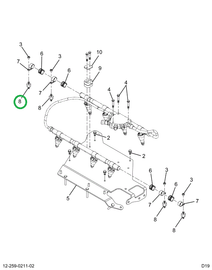 2518628C1 STUD, FUEL SYSTEM PLATE